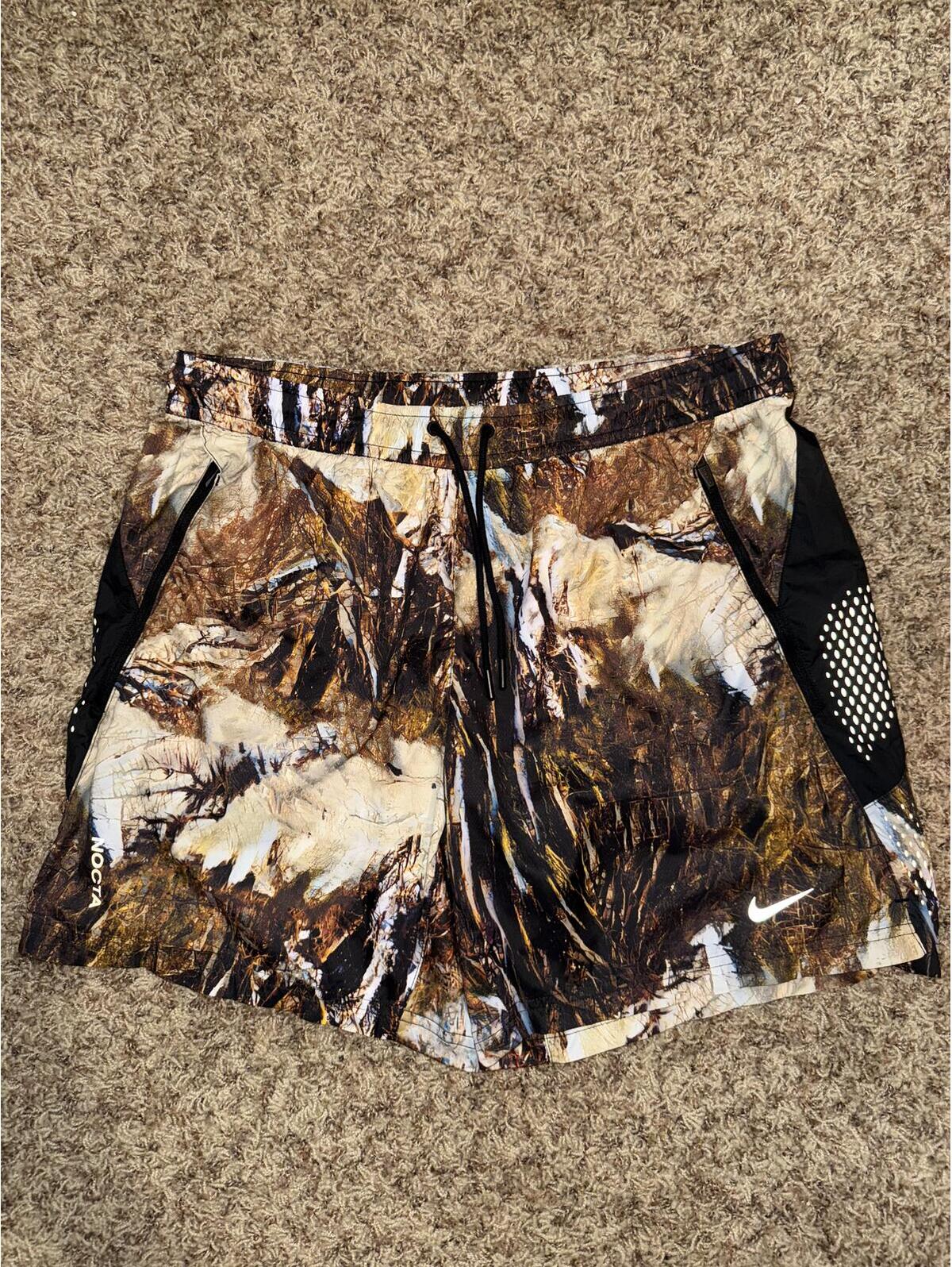 Nike Drake Nocta Running Realtree Camo Shorts